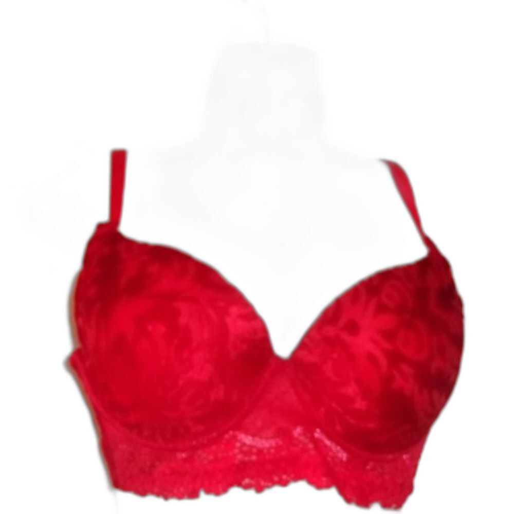 Youmita 36B Barbados Cherry Push up Bra w/ Underwire NWT